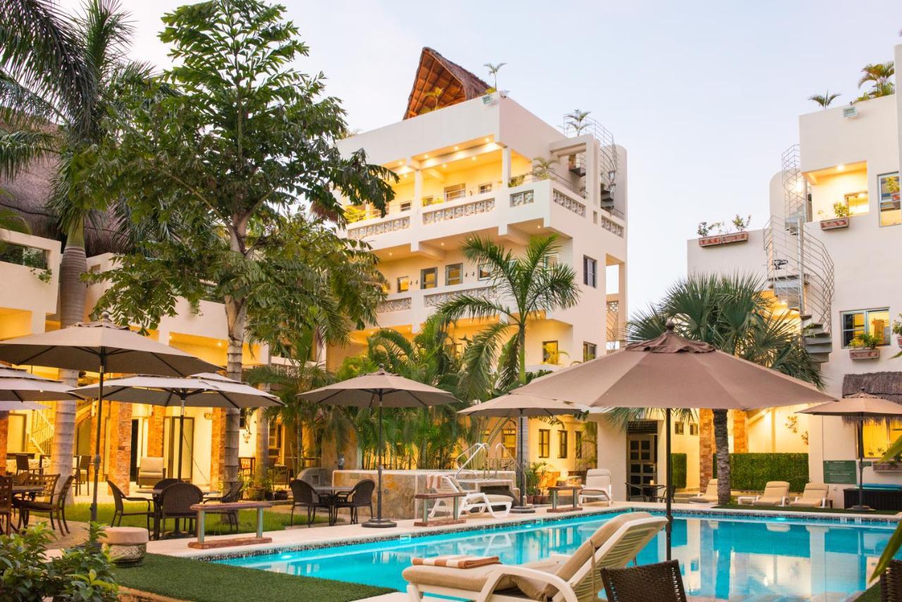 Alamos Inn Hotel Con Jacuzzi Y Piscina Cancún Exteriör bild